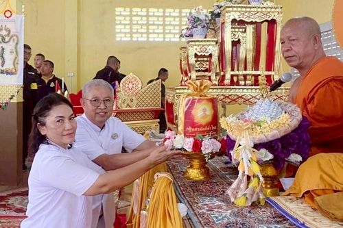 ภาพ No.259978:วันที่ 18 ตุลาคม พ.ศ. 2568 พิธีทอดกฐินสามัคคีทั่วไทย 30,000 วัด โดยคณะศิษยานุศิษย์ บูชาธรรม 81 ปี หลวงพ่อธัมมชโย ณ ที่พักสงฆ์ควนนา อ.รัตภูมิ จ.สงขลา