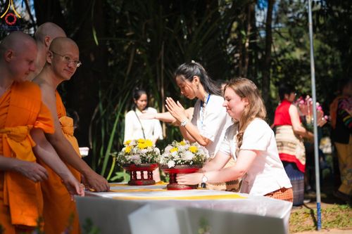 ภาพ No.94586:พิธีทอดกฐินสามัคคีทั่วไทย 5,000 วัด วัดป่านานาชาติม่อนอังเกตุ ณ ธรรมสถานนานาชาติป่าแป๋ อ.แม่แตง จ.เชียงใหม่ วันที่ 13 พฤศจิกายน พ.ศ. 2566