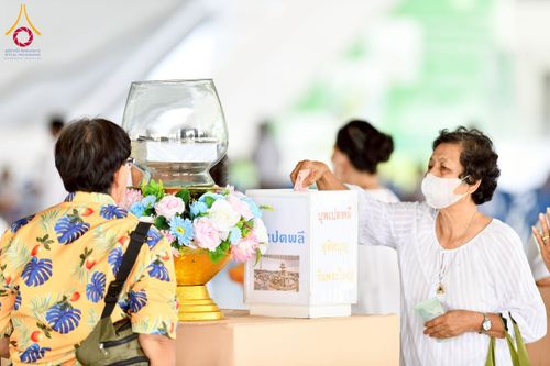 ภาพ No.217087:วันเสาร์ที่ 12 เมษายน พ.ศ. 2568 พิธีบุพเปตพลี ครั้งที่ 162 ร่วมอุทิศบุญแด่หมู่ญาติที่ล่วงลับไปแล้ว และพิธีถวายภัตตาหารเมนูสวรรค์ ณ หอฉันคุณยายอาจารย์ฯ วัดพระธรรมกาย