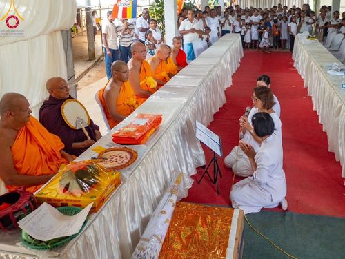 ภาพ No.96740:วัดพระธรรมกาย ร่วมบุญกฐินศรีลังกา ณ วัดศรีสุมะนะวิเวการามายะ มาตาเล เขตมาตาเล จังหวัดภาคกลาง ประเทศศรีลังกา วันที่ 16 พฤศจิกายน พ.ศ. 2566