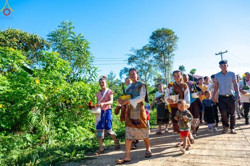 ภาพ No.91915:5 งานมหัคคตกุศล ณ วัดสิริวิเวก แขวงจำปาสัก สปป. ลาว วันที่ 1 พฤศจิกายน พ. ศ. 2566