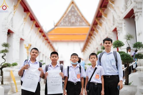 ภาพ No.184862:กิจกรรมวันรวมพลังเด็กดี V-Star ผู้นำฟื้นฟูศีลธรรมโลก กรุงเทพมหานคร ณ วัดมหาธาตุยุวราชรังสฤษฎิ์ราชวรมหาวิหาร กรุงเทพมหานคร ในวันที่ 13 ธันวาคม พ.ศ. 2567