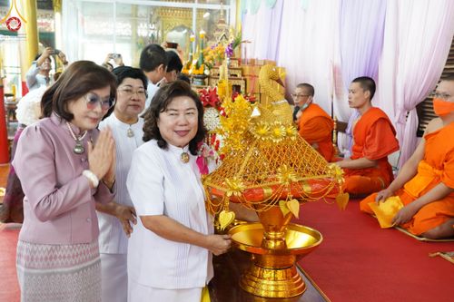 ภาพ No.98043:พิธีทอดกฐินสามัคคีทั่วไทย 5,000 วัด ณ วัดแก้วตะเคียนทอง จ.สุพรรณบุรี วันที่ 19 พฤศจิกายน พ.ศ. 2566