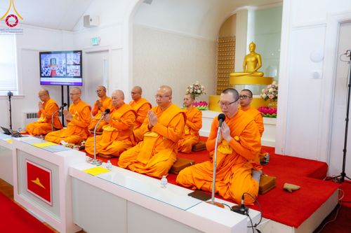 ภาพ No.98117:พิธีทอดกฐินสมปรารถนา วัดพระธรรมกายบอสตัน รัฐแมสซาชูเสตส์ ประเทศสหรัฐอเมริกา วันที่ 19 พฤศจิกายน พ.ศ. 2566