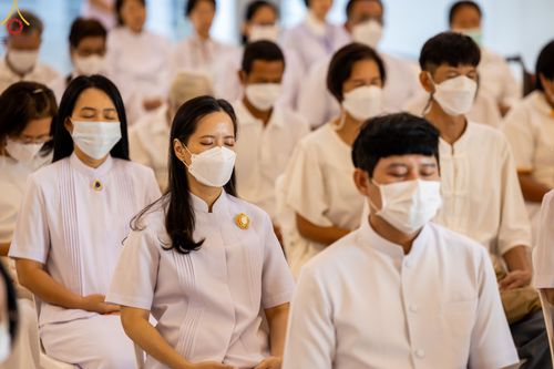 ภาพ No.103689:พิธีเปิดห้องนิทรรศการเพื่อสันติภาพโลก World Peace Lies Within ONE MAN'S VISION   วาระอายุวัฒนมงคล 83 ปี หลวงพ่อทัตตชีโว ณ ชั้น 2 อาคาร 100 ปี คุณยายอาจารย์ฯ วัดพระธรรมกาย วันพฤหัสบดีที่ 21 ธันวาคม พ.ศ. 2566