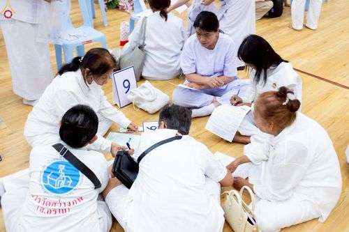 ภาพ No.242683:วันที่ 29-31 สิงหาคม พ.ศ. 2568 องค์กรภาคีเครือข่าย “บวร” (บ้าน-วัด-โรงเรียน-ราชการ) อ.คลองหลวง จัดบวชอุบาสิกาแก้ว ถวายพระราชกุศลแด่สมเด็จพระพันปีหลวง - กตัญญูบูชาแด่ผู้มีพระคุณ