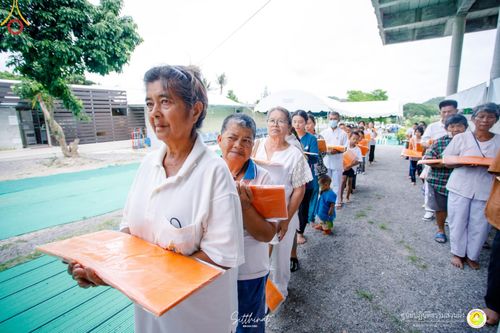 ภาพ No.142827:พิธีทอดผ้าป่าศูนย์ปฏิบัติธรรมสวนผึ้ง อ.สวนผึ้ง จ.ราชบุรี เพื่อสมทบทุนสร้างอาคารปฎิบัติธรรม วันที่ 23 กรกฎาคม พ.ศ. 2567