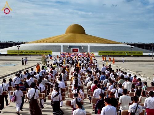 ภาพ No.232762:วันอาทิตย์ที่ 6 กรกฏาคม พ.ศ. 2568 พิธีสวดธัมมจักกัปปวัตตนสูตร เมียนมา ครั้งที่ 8 ณ มหาธรรมกายเจดีย์ วัดพระธรรมกาย