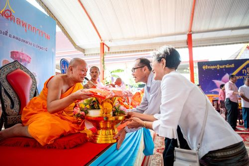 ภาพ No.93696:พิธีทอดกฐินสามัคคี ณ วัดมงคลพุกการาม จ.ปทุมธานี เพื่อปฏิสังขรณ์ถาวรวัตถุทุกสิ่ง วันอาทิตย์ที่ 12 พฤศจิกายน พ.ศ. 2566