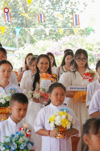 ภาพ No.169878:พิธีทอดกฐิน ณ วัดรัตนปทุม  จ.ร้อยเอ็ด ในโครงการกฐินสามัคคีทั่วไทย 30,000 วัด บูชาธรรม 80 ปี หลวงพ่อธัมมชโย โดยคณะศิษยานุศิษย์วัดพระธรรมกาย วันที่ 26 ตุลาคม พ.ศ. 2567