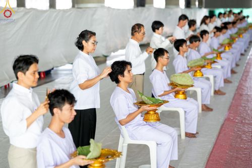 ภาพ No.140220:พิธีตัดปอยผมและปลงผม โครงการอุปสมบทหมู่ธรรมทายาท ระดับอุดมศึกษา รุ่นที่ 51 ภาคฤดูฝน วันเสาร์ที่ 8 มิถุนายน พ.ศ.2567 ณ มหารัตนวิหารคด 9 วัดพระธรรมกาย