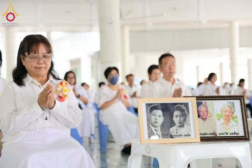 ภาพ No.209865:วันพุธที่ 26 กุมภาพันธ์ พ.ศ. 2568 พิธีบุพเปตพลี ครั้งที่ 159 ณ หอฉันคุณยายอาจารย์จันทร์ขนนกยูง วัดพระธรรมกาย