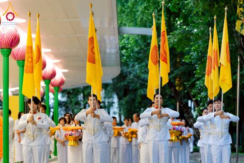 ภาพ No.223532:วันที่ 11 พฤษภาคม พ.ศ. 2568 พิธีบรรพชาของอุบาสก พิสิทธิ์ หมื่นแกล้ว  ณ วัดพระธรรมกาย