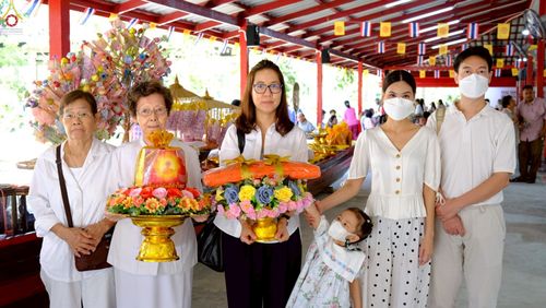 ภาพ No.260529:วันที่ 19 ตุลาคม พ.ศ. 2568 พิธีทอดกฐินสามัคคีทั่วไทย 30,000 วัด โดยคณะศิษยานุศิษย์ บูชาธรรม 81 ปี หลวงพ่อธัมมชโย ณ วัดละมุด อ.นครชัยศรี จ.นครปฐม