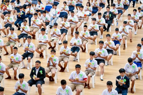 ภาพ No.152795:อบรมเชิงปฎิบัติการจัดกิจกรรมทอดกฐินสัมฤทธิ์ และพิธีมอบผ้าไตรประธานกฐินสัมฤทธิ์เด็กดี V-Star ประจำปีพุทธศักราช 2567  วันเสาร์ที่ 7 กันยายน พ.ศ.2567 ณ สภาธรรมกายสากล วัดพระธรรมกาย