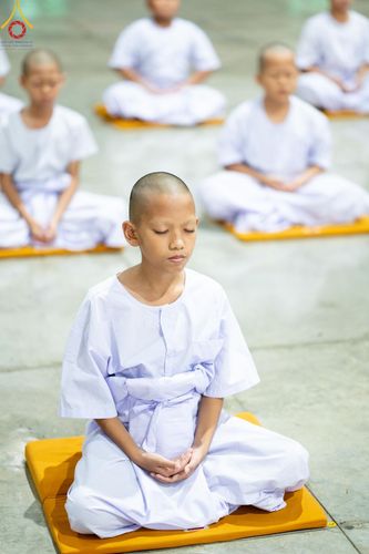 ภาพ No.133636:นาคธรรมทายาทปฏิบัติธรรมก่อนบวช ในโครงการบรรพชาสามเณร ฟื้นฟูพระพุทธศาสนาทั่วไทย ศูนย์อบรมวัดพระธรรมกาย วันที่ 3 เมษายน พ.ศ. 2567