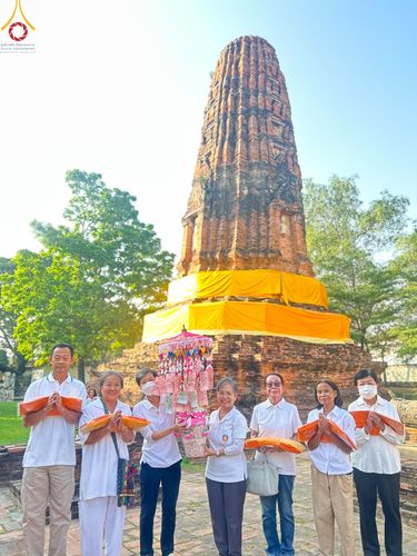 ภาพ No.114691:พิธีทอดผ้าป่าทำนุบำรุงศาสนสถาน ณ วัดปรางค์หลวง ต.บางม่วง อ.บางใหญ่ จ.นนทบุรี วันที่ 18 มกราคม พ.ศ. 2567