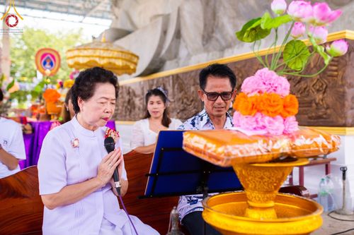 ภาพ No.172707:พิธีทอดกฐิน ณ วัดบ้านขาม อ.หนองแซง จ.สระบุรี ในโครงการกฐินสามัคคีทั่วไทย 30,000 วัด บูชาธรรม 80 ปี หลวงพ่อธัมมชโย โดยคณะศิษยานุศิษย์วัดพระธรรมกาย วันที่ 27 ตุลาคม พ.ศ. 2567