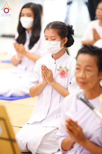 ภาพ No.129210:พิธีถวายภัตตาหารเป็นสังฆทาน แด่คณะพระธรรมยาตราฯ ในโครงการธรรมยาตราอัญเชิญพระบรมสารีริกธาตุ  ประดิษฐาน ณ มหารัตนเจดีย์สิริปทุมสวรรค์ อ.บางกล่ำ จ.สงขลา วันที่ 11 มีนาคม พ.ศ. 2567