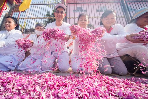 ภาพ No.113066:พิธีต้อนรับพระธรรมยาตรา ปีที่ 12 วันที่ 15 มกราคม พ.ศ. 2567 ณ วัดโบสถ์บน จ.นนทบุรี