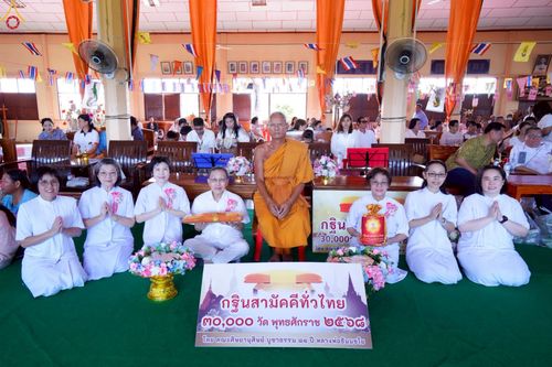 ภาพ No.267433:วันที่ 26 ตุลาคม พ.ศ. 2568 พิธีทอดกฐินสามัคคีทั่วไทย ณ วัดโพธิ์ประสิทธิ์ ต.พระยาบันลือ อ.ลาดบัวหลวง จ.พระนครศรีอยุธยา โดยคณะศิษยานุศิษย์ บูชาธรรม 81 ปี หลวงพ่อธัมมชโย