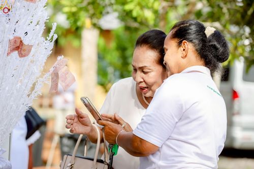 ภาพ No.241649:วันอาทิตย์ที่ 24 สิงหาคม พ.ศ. 2568 พิธีทอดผ้าป่า ฉลองครบรอบ 10 ปี ศูนย์ปฏิบัติธรรมพัทลุง