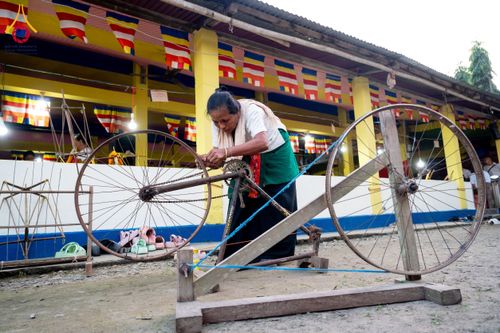 ภาพ No.176134:พิธีทอดกฐินสมทบ โดยมูลนิธิธรรมกาย ในนามหลวงพ่อธัมมชโย ณ วัดสัทธนารามา บานา วิหาร เมืองไดยุน รัฐอรุนาจาลประเทศ ประเทศอินเดีย วันที่ 15 พฤศจิกายน พ.ศ. 2567
