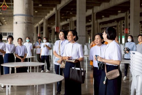 ภาพ No.214478:วันที่ 31 มีนาคม พ.ศ. 2568 ประชุมทีมงานการจัดถวายภัตตาหารพระ  เพื่องานวันถวายมหาสังฆทาน 40,000 กว่าวัด  วันคุ้มครองโลก ณ วัดพระธรรมกาย