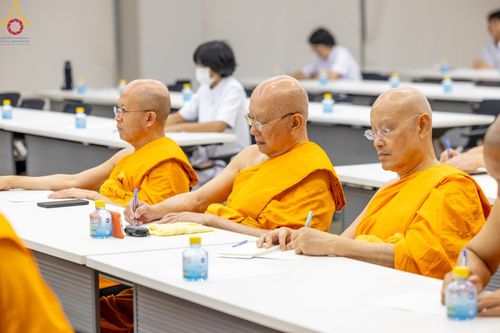 ภาพ No.63384:การสัมมนา World Peace Inner Peace : Lord Buddha 's Social Doctrine to resolve Global Issues ณ อาคาร 100 ปี คุณยายอาจารย์ฯ วัดพระธรรมกาย วันพฤหัสบดี ที่ 25 เมษายน พ.ศ. 2567