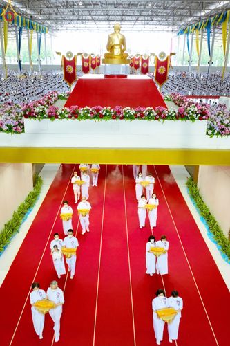 ภาพ No.88910:พิธีทอดผ้าป่าสมทบกฐินครั้งที่ 2 วันศุกร์ที่ 29 กันยายน พ.ศ. 2566 วันเพ็ญขึ้น 15 ค่ำ เดือน 10 ณ ห้องแก้วสารพัดนึก 1 วัดพระธรรมกาย