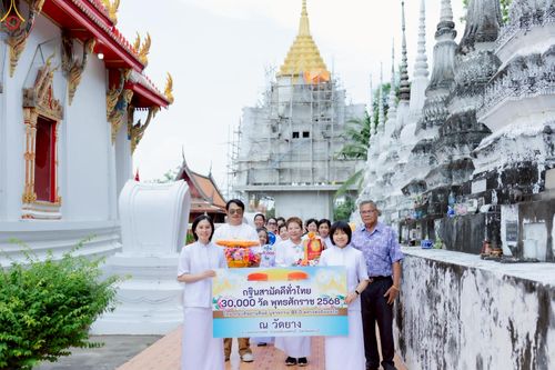 ภาพ No.253819:วันที่ 11 ตุลาคม พ.ศ. 2568 พิธีทอดกฐินสามัคคีทั่วไทย 30,000 วัด โดยคณะศิษยานุศิษย์ บูชาธรรม 81 ปี หลวงพ่อธัมมชโย ณ วัดยาง อ.เมือง จ.เพชรบุรี