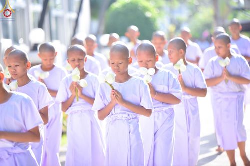 ภาพ No.133582:พิธีบรรพชาสามเณร ณ ศูนย์ปฏิบัติธรรมเขาคิชฌกูฏ จ.จันทบุรี วันที่ 4 เมษายน พ.ศ. 2567