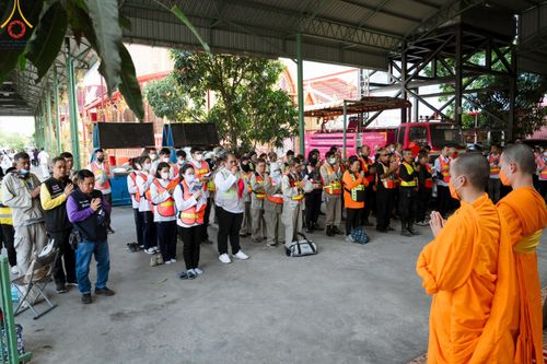 ภาพ No.114854:V.14 ดีเด่น การเตรียมงาน เก็บงาน การรับบุญของเจ้าหน้าที่หน่วยงานต่างๆ เพื่อโครงการธรรมยาตรา ปีที่ 12 ระหว่างวันที่ 2 - 31 มกราคม พ.ศ. 2567