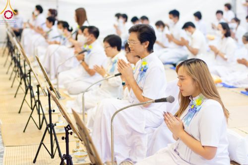 ภาพ No.114440:พิธีถวายภัตตาหารเป็นสังฆทาน แด่คณะพระธรรมยาตรา ปีที่ 12 วันที่ 18 มกราคม พ.ศ. 2567 ณ วัดโบสถ์(บน) บางคูเวียง จ.นนทบุรี