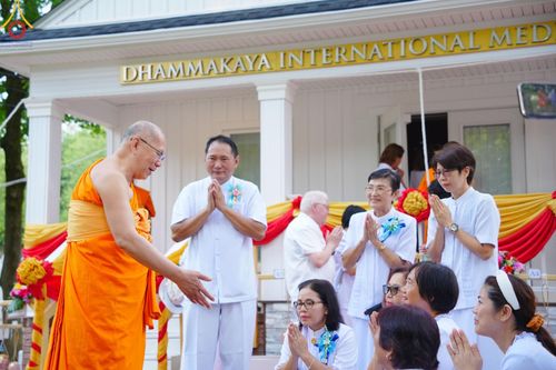 ภาพ No.144669:พิธีประดิษฐานลูกนิมิตมหาสมบัติ ผูกสีมาสถาปนาอุโบสถ บูชาธรรม ๘๐ ปี หลวงพ่อธัมมชโย วันอาทิตย์ที่ ๓๐ มิถุนายน พ.ศ. ๒๕๖๗ วัดพระธรรมกายนิวเจอร์ซี ประเทศสหรัฐอเมริกา