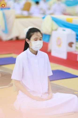 ภาพ No.85142:บรรยากาศการต้อนรับพระสังฆาธิการทั่วประเทศ และพิธีบูชาข้าวพระในวันสมาธิโลก วันอาทิตย์ต้นเดือนที่ 6 สิงหาคม พ.ศ. 2566 ณ สภาธรรมกายสากล วัดพระธรรมกาย