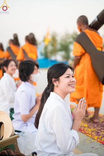 ภาพ No.116779:พิธีต้อนรับพระธรรมยาตรา ปีที่ 12 ณ อนุสรณ์สถานบางปลา จ.นครปฐม วันที่ 21 มกราคม พ.ศ. 2567