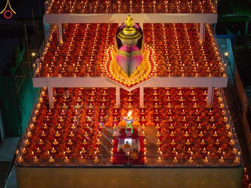 ภาพ No.119320:พิธีจุดประทีปถวายเป็นพุทธบูชา และบูชาธรรมมหาปูชนียาจารย์ พระมงคลเทพมุนี(สด จนฺทสโร) ในโครงการธรรมยาตราฯ วันที่ 26 มกราคม พ.ศ. 2567 ณ อาคารธรรมยาตรา กตัญญูบูชามหาปูชนียาจารย์ ตรงข้ามวัดปากน้ำภาษีเจริญ จ.กรุงเทพมหานคร