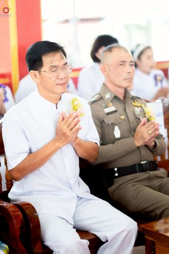 ภาพ No.234480:วันพฤหัสบดีที่ 24 กรกฎาคม พ.ศ. 2568 พิธีถวายสังฆทานแก่คณะสงฆ์ 323 วัด , พิธีมอบกองทุนหนุนแรงใจช่วยครูใต้ , พิธีทำบุญส่วนกุศลแด่ผู้วายชนม์ ในเหตุการณ์ความไม่สงบ 4 จังหวัด ชายแดนภาคใต้ (ปัตตานี , ยะลา , นราธิวาส , สงขลา) ปีที่ 21 ครั้งที่ 179 ณ วัดเวฬุวัน 