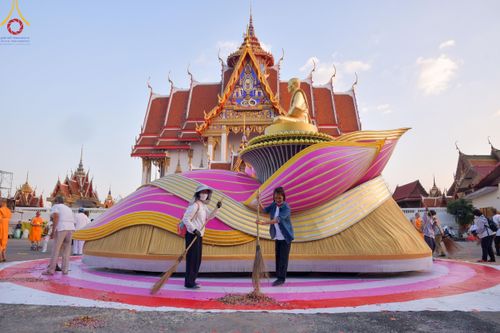 ภาพ No.114993:V.14 ดีเด่น การเตรียมงาน เก็บงาน การรับบุญของเจ้าหน้าที่หน่วยงานต่างๆ เพื่อโครงการธรรมยาตรา ปีที่ 12 ระหว่างวันที่ 2 - 31 มกราคม พ.ศ. 2567