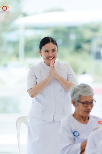 ภาพ No.158211:พิธีทอดผ้าป่า ติดตั้งแผ่นสิริฉะทะนะรัสมี(หลังคา) อาคาร 80 ปี หลวงพ่อธัมมชโย วันอาทิตย์ที่ 22 กันยายน พ.ศ. 2567 ณ ศูนย์ปฏิบัติธรรมวิหารแดง อ.วิหารแดง จ.สระบุรี