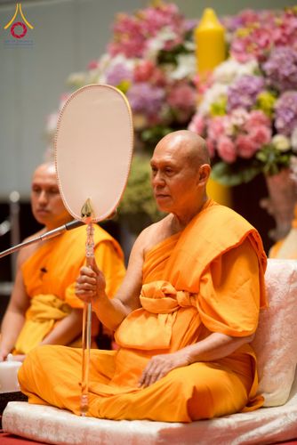 ภาพ No.223671:วันที่ 11 พฤษภาคม พ.ศ. 2568 พิธีบรรพชาของอุบาสก พิสิทธิ์ หมื่นแกล้ว  ณ วัดพระธรรมกาย