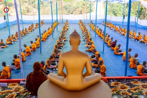 ภาพ No.130889:Photo Story ปฐมบรรพชาชาวพุทธมาร์มา บังกลาเทศ Episode 4/5  วันที่ 10 กุมภาพันธ์พ.ศ. 2567