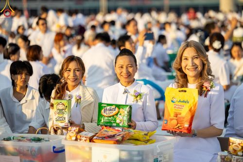 ภาพ No.187834:พิธีตักบาตรฉลองพระใหม่ ต้อนรับพุทธศักราช 2568 ณ ลานธรรมพระมหาธรรมกายเจดีย์ วัดพระธรรมกาย จ.ปทุมธานี วันที่ 1 มกราคม พ.ศ. 2568