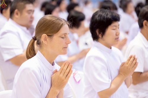 ภาพ No.243703:วันอาทิตย์ที่ 7 กันยายน พ.ศ. 2568 พิธีบูชาครูผู้ค้นพบวิชชาธรรมกาย , พิธีบูชาข้าวพระ ณ สภาธรรมกายสากล วัดพระธรรมกาย