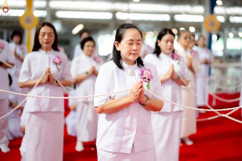 ภาพ No.247159:วันที่ 21 กันยายน พ.ศ. 2568 งานบุญวันอาทิตย์ พิธีจุดเทียนใจ ไฟนิรันด์ อนันตชัย ณ วัดพระธรรมกาย จ.ปทุมธานี