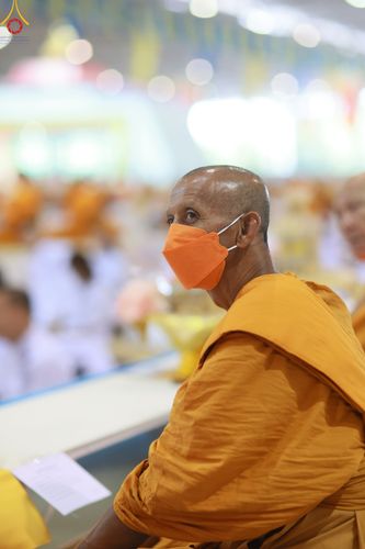 ภาพ No.85291:พิธีมุทิตาสักการะพระภิกษุ ผู้สอบได้เปรียญธรรม ๙ ประโยคระดับโลก, พิธีมอบโล่เกียรติยศและทุนการศึกษา สำนักเรียนบาลีดีเด่นทั่วประเทศ ในวันสมาธิโลก อาทิตย์ที่ 6 สิงหาคม พ.ศ. 2566 ณ สภาธรรมกายสากล วัดพระธรรมกาย