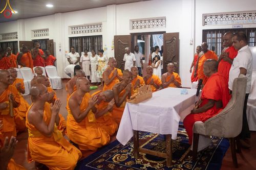 ภาพ No.142010:PhotoStory มหาศรัทธา ธรรมยาตราศรีลังกา EP.7 พิธีจุดวิสาขประทีป 6 วัด ถวายเป็น พุทธบูชา  โครงการสยาม-ลังกา ธรรมยาตรา  ฉลองเทศกาลวิสาขบูชาแห่งชาติ ศรีลังกา วันที่ 16 เดือนมิถุนายน พ.ศ. 2567