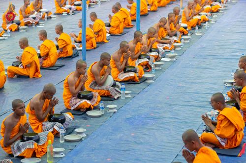 ภาพ No.130888:Photo Story ปฐมบรรพชาชาวพุทธมาร์มา บังกลาเทศ Episode 4/5  วันที่ 10 กุมภาพันธ์พ.ศ. 2567