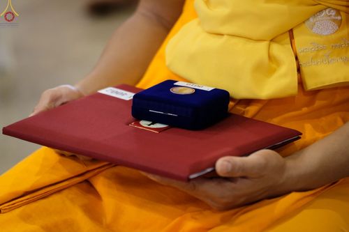 ภาพ No.75654:วัดพระธรรมกายจัด งานบุญวันอาทิตย์ต้นเดือน  มีกิจกรรมดังนี้ พิธีตักบาตร, พิธีบูชาข้าวพระ พระธรรมยาตรารับประกาศนียบัตร โครงการธรรมยาตราฯ ปีที่ 11 ในวันที่ 5 กุมภาพันธ์ พ.ศ. 2566 ณ วัดพระธรรมกาย อ.คลองหลวง จ.ปทุมธานี